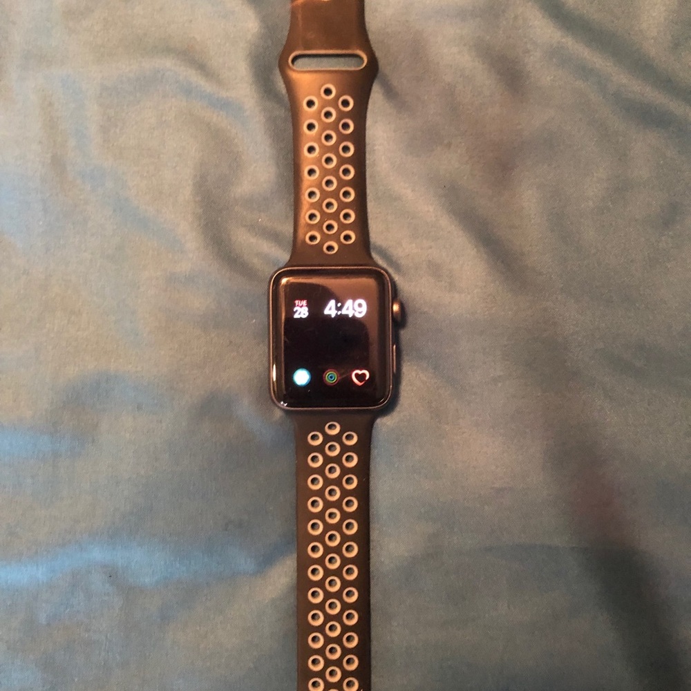 Apple Watch series 3 with charger